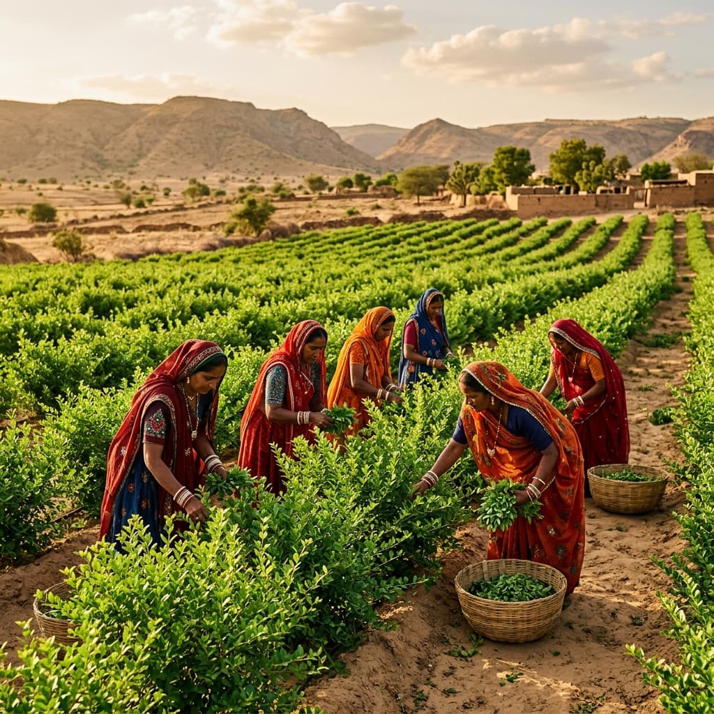 The Art of Henna: Sourcing the Finest Organic Henna from Sojat