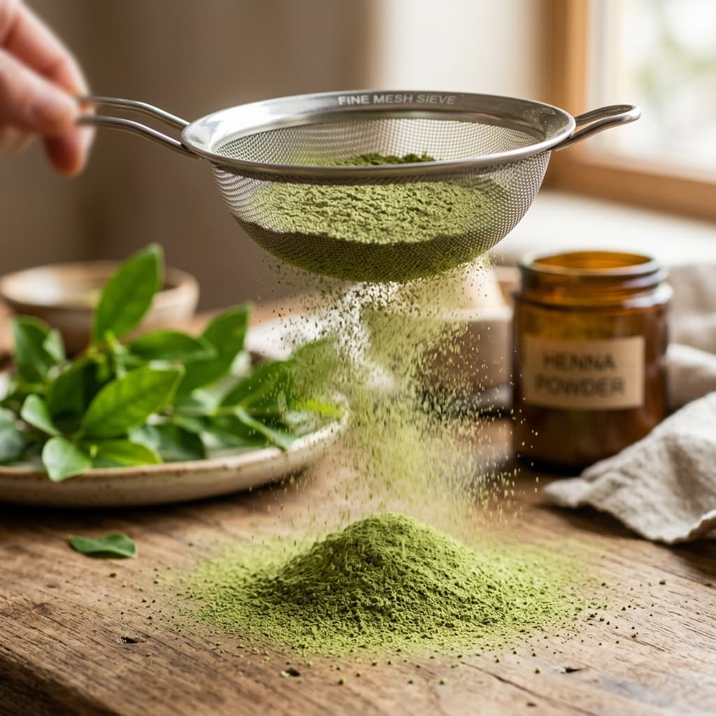 Natural Henna Powder Double Shifted and Triple Shifted